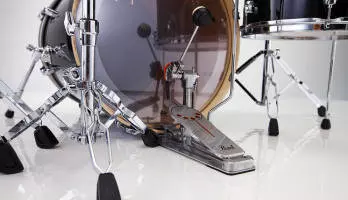 Export Series 5 Piece Drum Kit w/Hardware & Cymbals - Smokey Chrome
